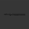 Futuristic Tactical Rifle With Sleek Metal Design And Tactical Scope Attachment