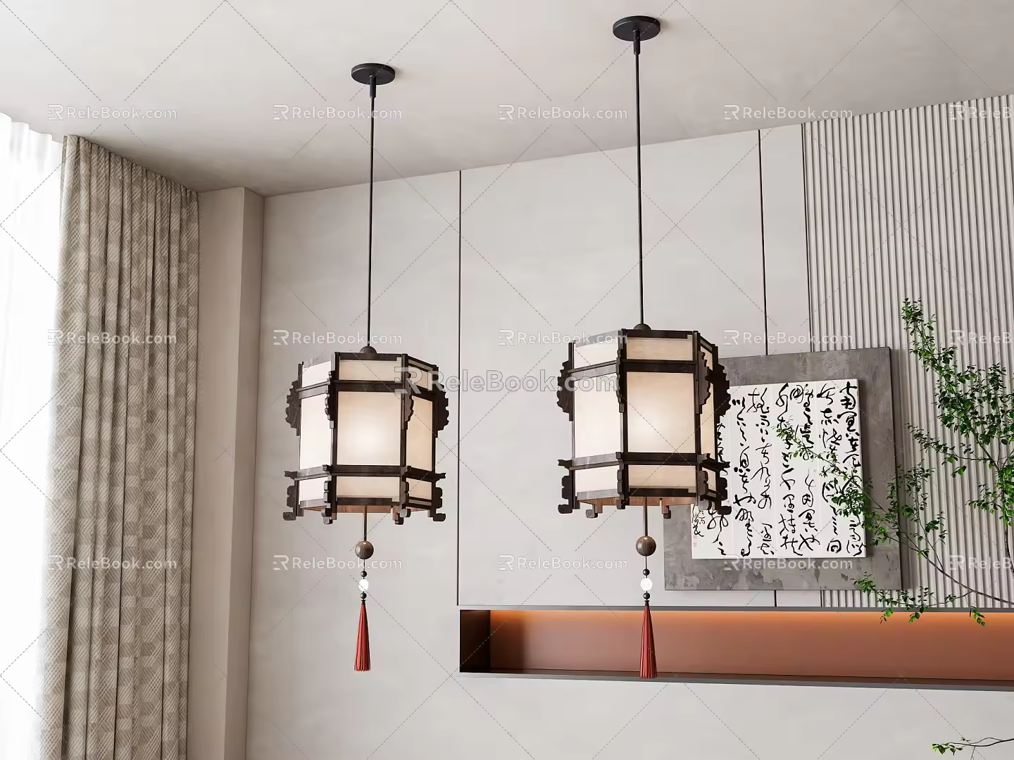 Pendant lamp 3d model