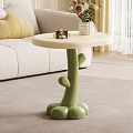 Modern cream side 3d model