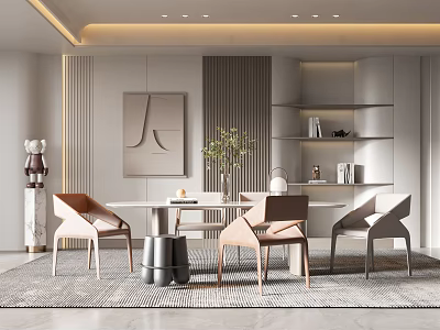 Modern Restaurant Home Restaurant 3d model