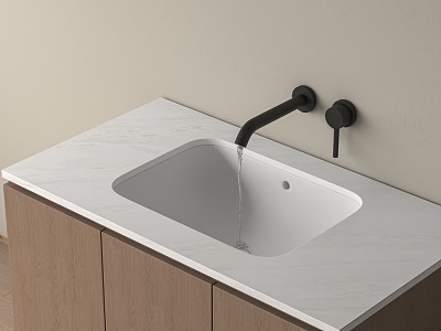 Modern sink 3d model