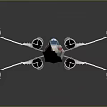 Modern Fighter Next Generation Aircraft 3d model