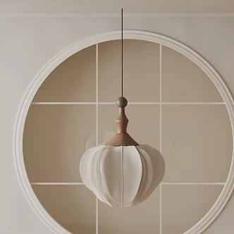 Modern chandelier 3d model