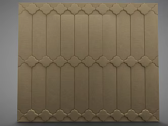New Chinese soft bag background 3d model