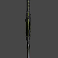 Modern BLACKCELL Assault Rifle With Gray Black Design Tactical Scope And Ventilated Handguard