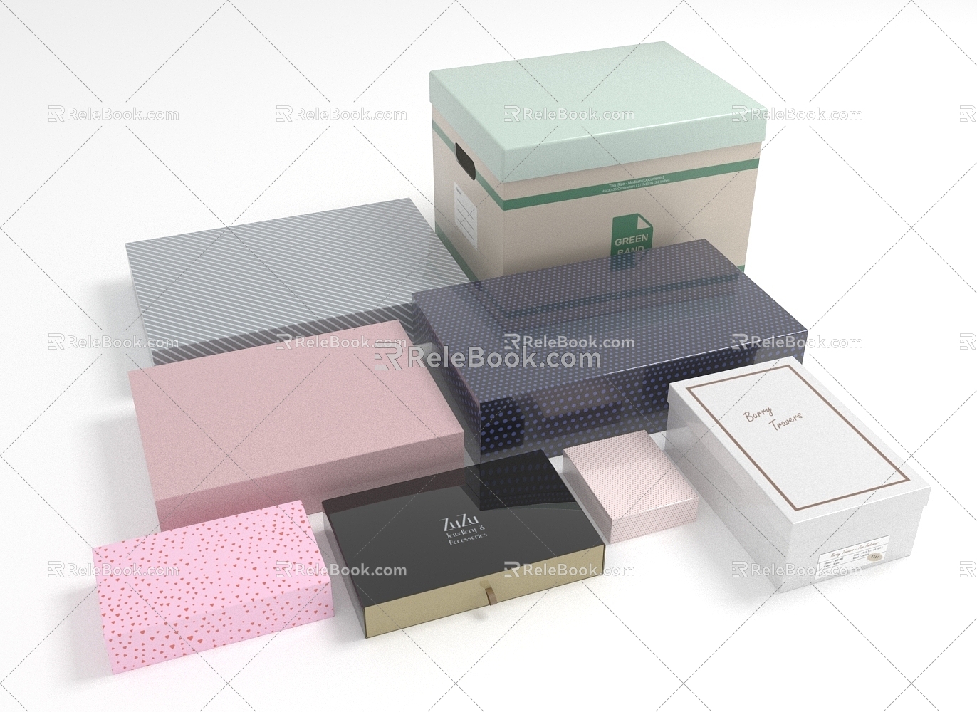 Gift Box 3d model