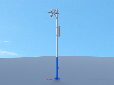 Surveillance camera probe 3d model