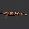 Lizard Anime Lizard Cartoon Lizard Reptile Cold Blooded Animal Reptile 3d model
