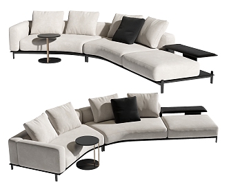 Minotti Multiplayer Sofa 3d model