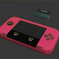 Game machine home game machine Nintendo game machine old game machine old game machine handle 3d model