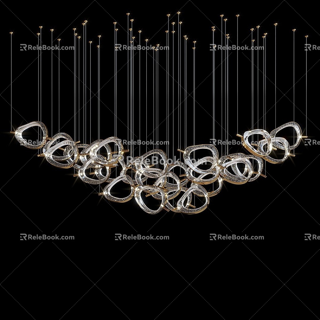 Pendant light combination Vargov Design LC0372 3d model