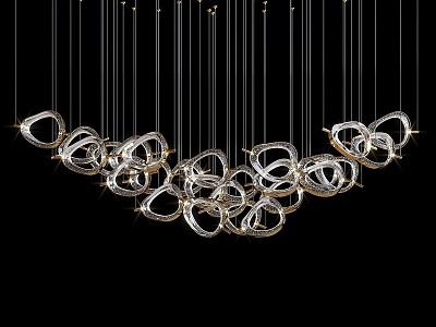 Pendant light combination Vargov Design LC0372 3d model