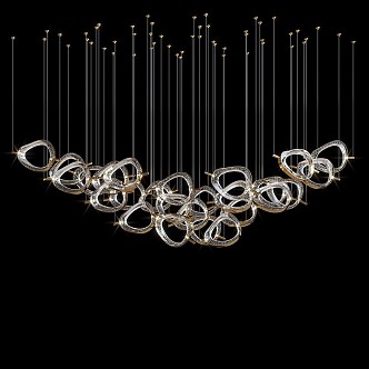 Pendant light combination Vargov Design LC0372 3d model