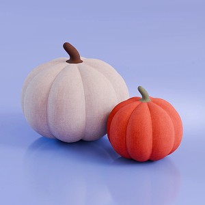 Pillow Pumpkin Pillow 3d model