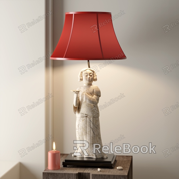 New Chinese Style Table Lamp Middle Style Table Lamp model