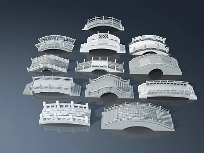 Various Pet Cabinet 3D Models With Different White Designs For Home Use 3d model