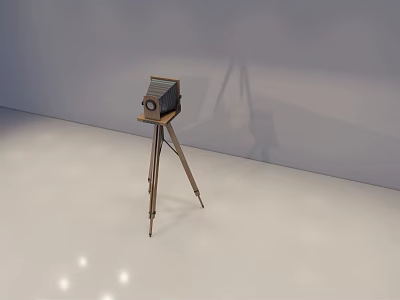 Old Camera Retro Camera 3d model