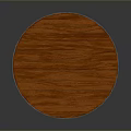 Traditional Round Wooden Barrel Container for Storing Homemade Food Items