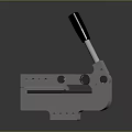 Metal Clamp Tool With Adjustable Handle And Silver Metal Structure Locking Mechanism Industrial Workshop Equipment