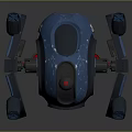 Mech Warrior Mech Soldier Machine Battlearm Mechanical Battlearm Machine Fighter Robot 3d model