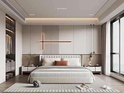 Modern Bedroom 3d model