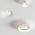Modern Ceiling Downlights And Spotlights With Sleek White Design For Home Interior Lighting