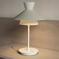 WestElm cream wind table lamp bedside lamp reading lamp 3d model