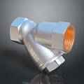 Pipe Joint Water Pipe Joint Valve Joint Iron Pipe Joint Fitting Joint Flange Joint Tee 3d model