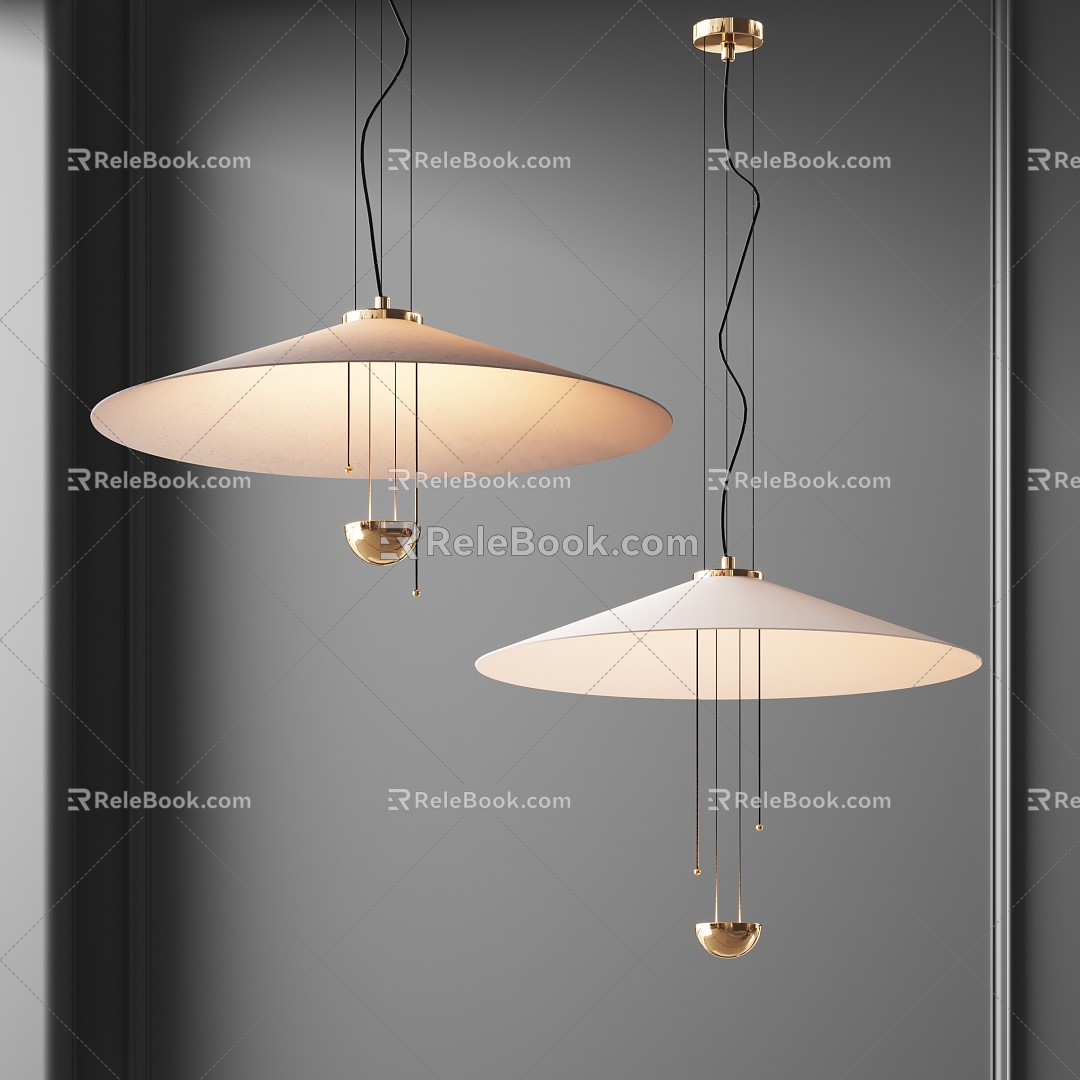 Fashion chandelier 3d model