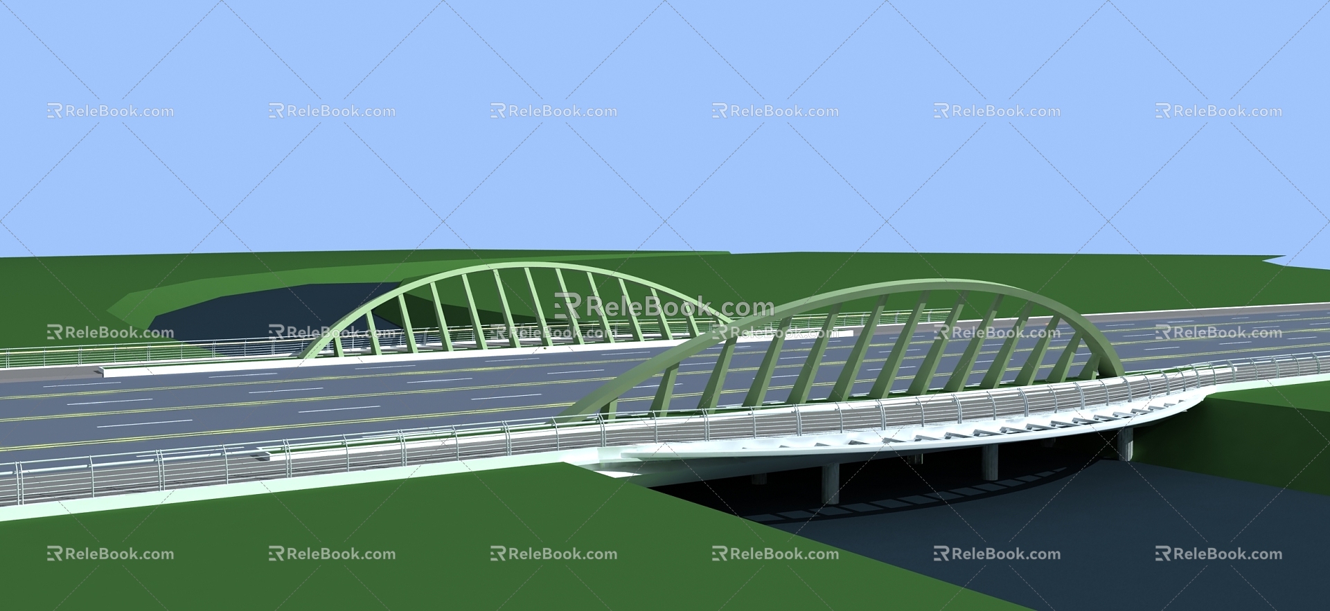 0804 sketch bridge bridge 03 model 3d model