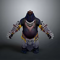 Bear Man Monster Game Character Game Hero Game Character Cartoon Character Game Monster Bumpster 3d model