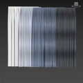 Ombre Color Curtains With Soft Fabric Light Filtering Design For Modern Home