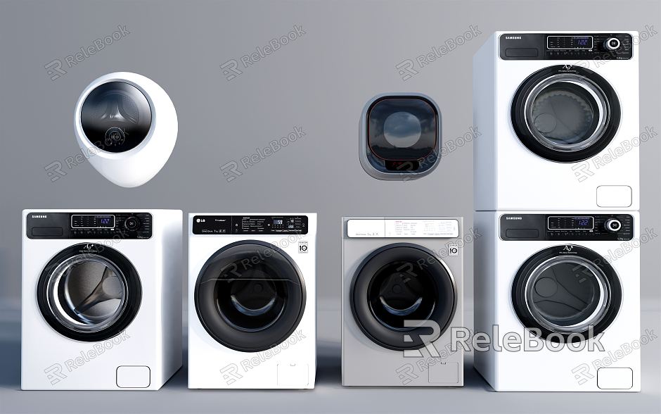 Modern Washing Machine Dryer Children Washing Machine Washing and Drying All-in-One Machine model