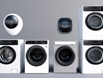 Modern Washing Machine Dryer Children Washing Machine Washing and Drying All-in-One Machine 3d model
