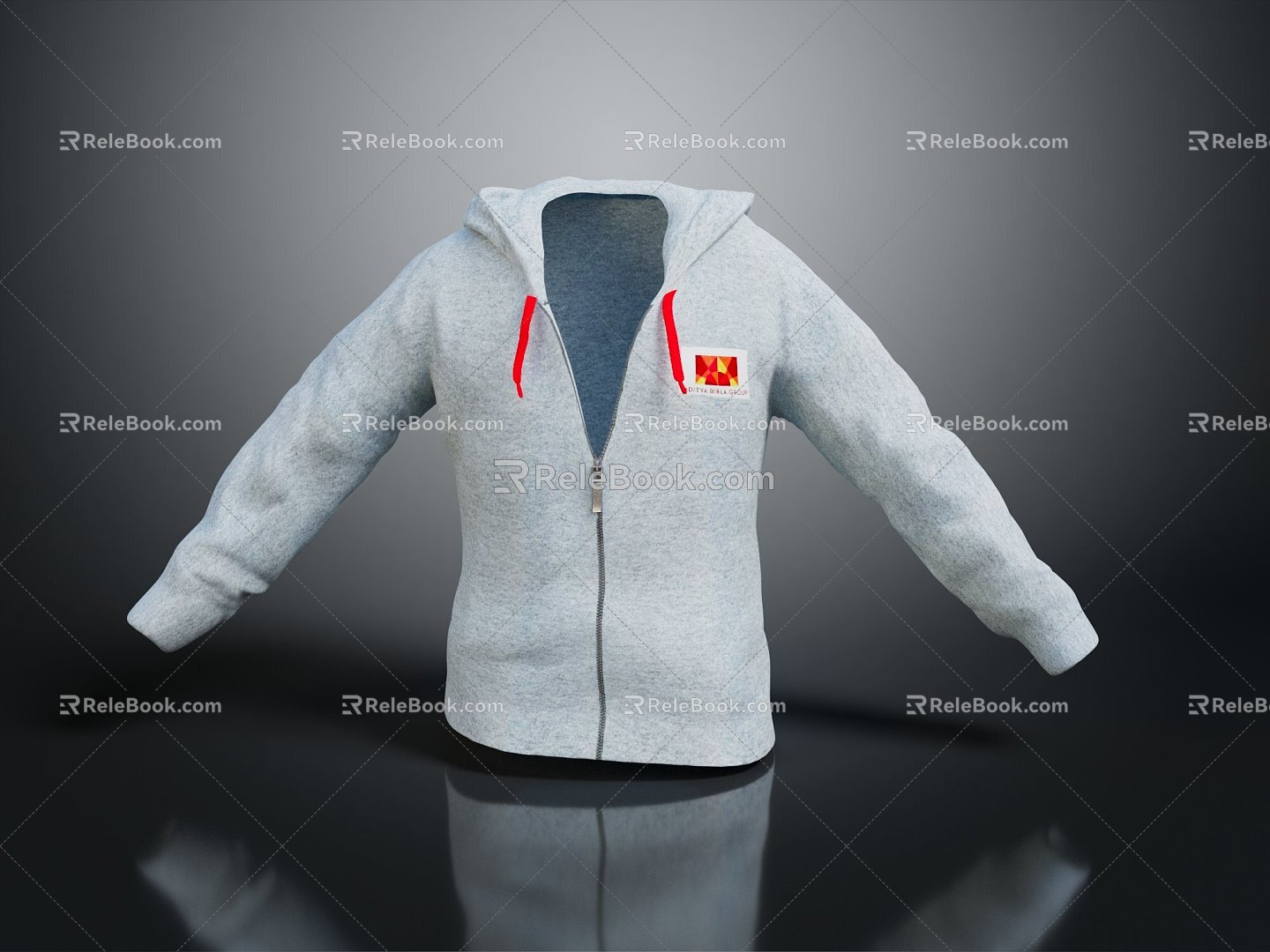 Sweater Casual Wear Hoodie Spring and Autumn Clothing 3d model