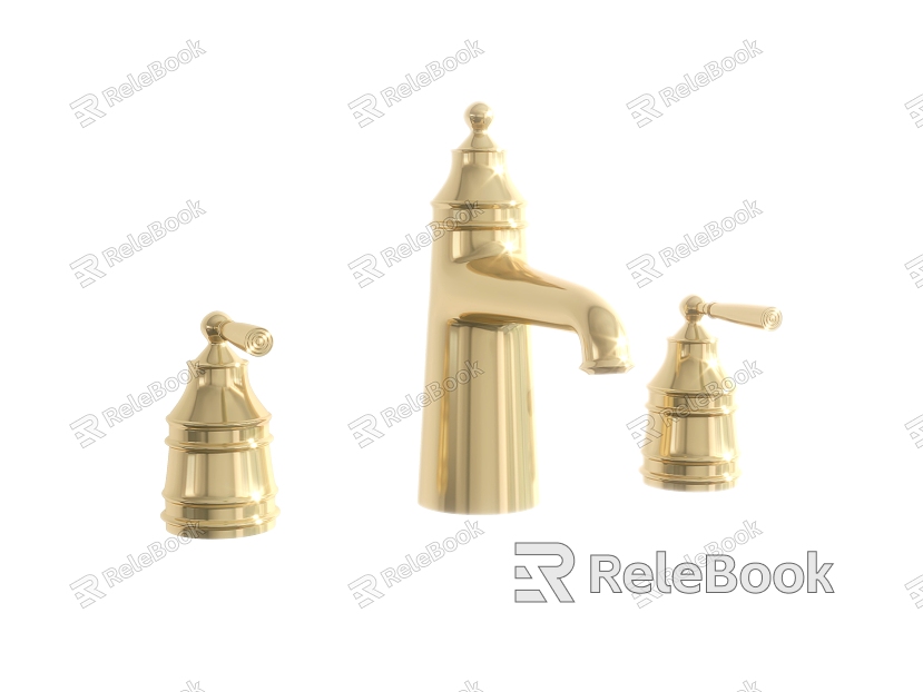 Metal faucet model