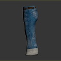 Jeans Casual Pants Denim Casual Pants Men's Pants Women's Pants Men's Pants Women's Pants 3d model