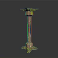 Columns Stone Columns Stone Columns Old Columns Roman Columns Roman Columns Classical Columns Greek Columns 3d model