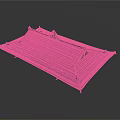 Traditional Chinese Architecture Roof Model With Detailed Tile Design And Curved Eaves Structure
