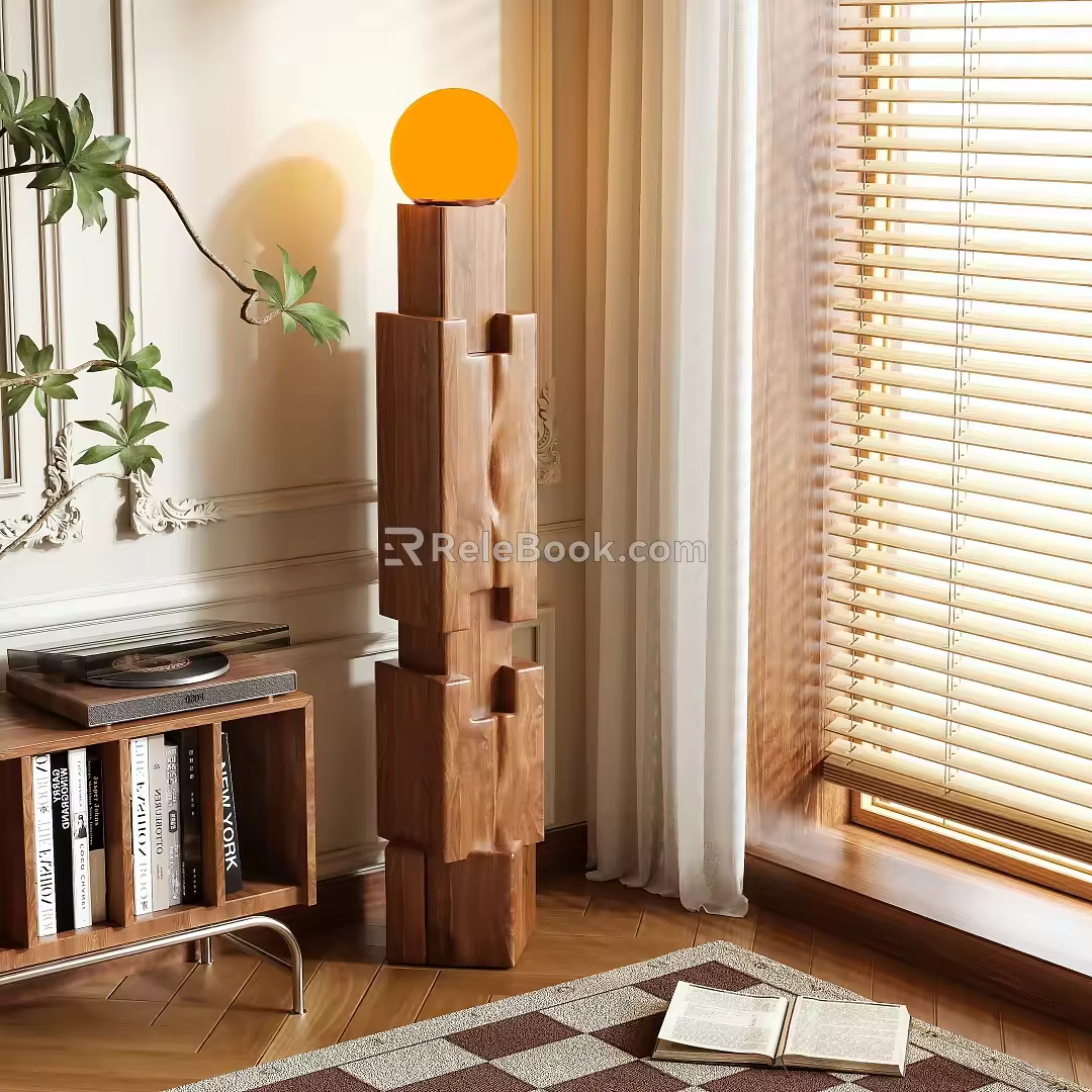 Floor lamp 3d model