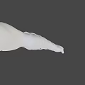 White Elastic Medical Bandage Device for Arm Immobilization and Wound Dressing