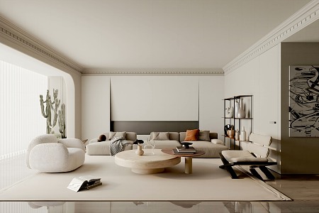 Living room 3d model