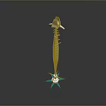 Scepter Ancient Scepter Cane Ancient Scepter Magic Scepter Metal Scepter Classical Scepter Magic Scepter 3d model