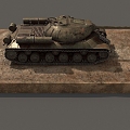 Tank IS3 Heavy Tank Main Battle Tank Russian Tank World War II Tank IS3HeavyTank Super Realistic High Precision Video 3d model