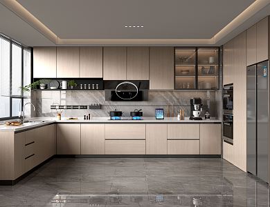 Modern Kitchen 3d model