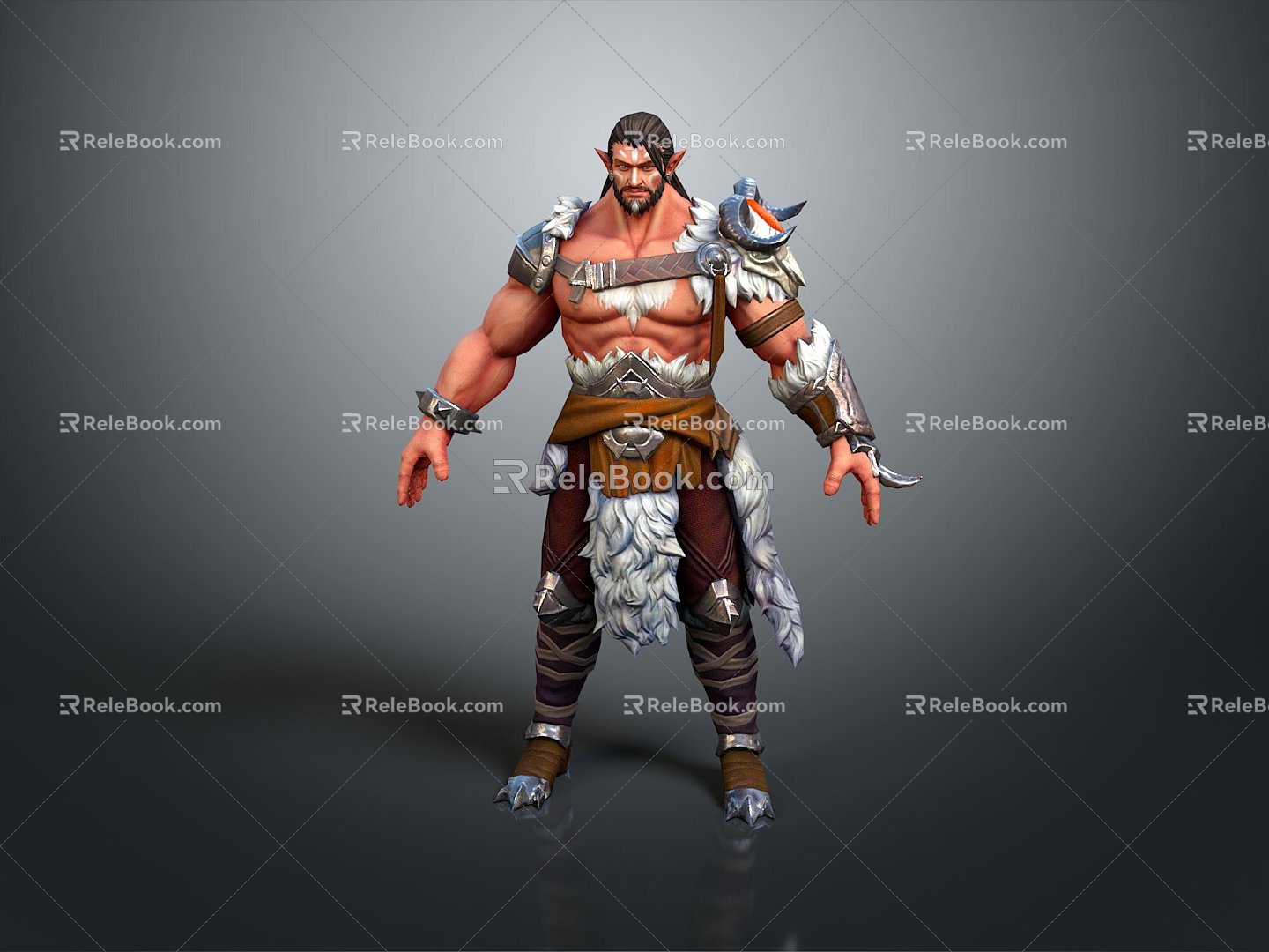 Western Samurai Western Warrior Western Hero Western Warrior Knight Hero Ancient Warrior Paladin 3d model