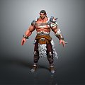 Western Samurai Western Warrior Western Hero Western Warrior Knight Hero Ancient Warrior Paladin 3d model