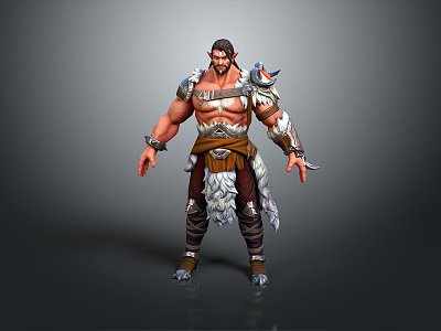 Western Samurai Western Warrior Western Hero Western Warrior Knight Hero Ancient Warrior Paladin 3d model