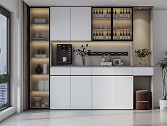 Wine Cabinet 3d model