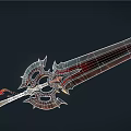 Weapon Sword European Weapon Knife 3d model
